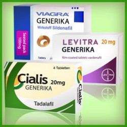 Generika-Testpaket: Viagra-Cialis-Levitra